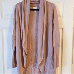 Leith blush pink cardigan M